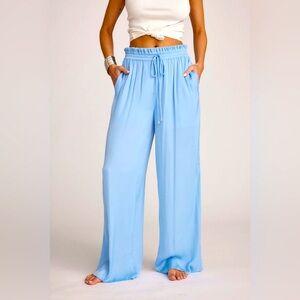 Harper Blue Pull On Pants